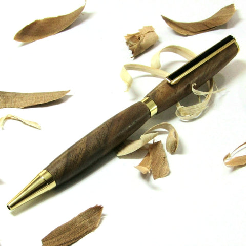 Elegant Hand Turned Hard Wood Pens, By Frank McNeela