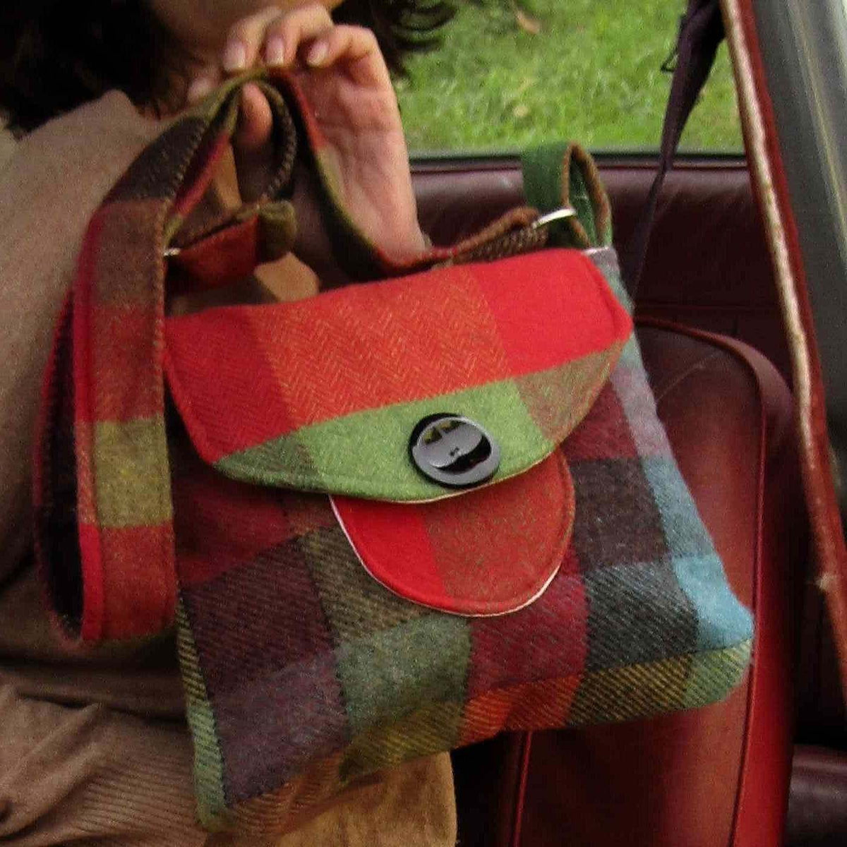 Boho Style Shoulder Bag with Pockets by Shoreline