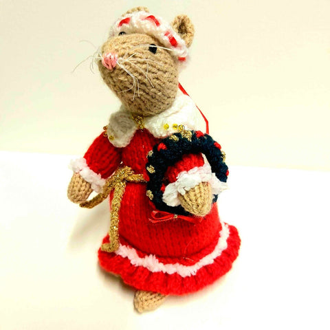 Mrs. Claus Mouse, By Ditsy Designs - Parade Handmade