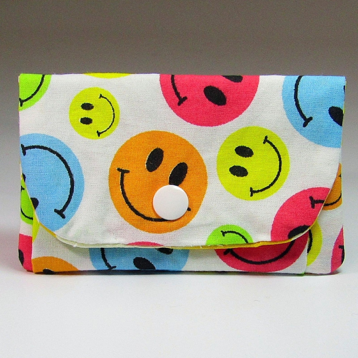 Pretty Little Happy Face Coin Purse By JaDa Crafts Ireland