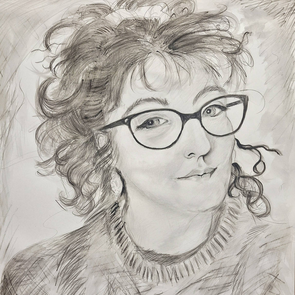 A Self-Portrait for Halloween: Keeping My Hand In at Least