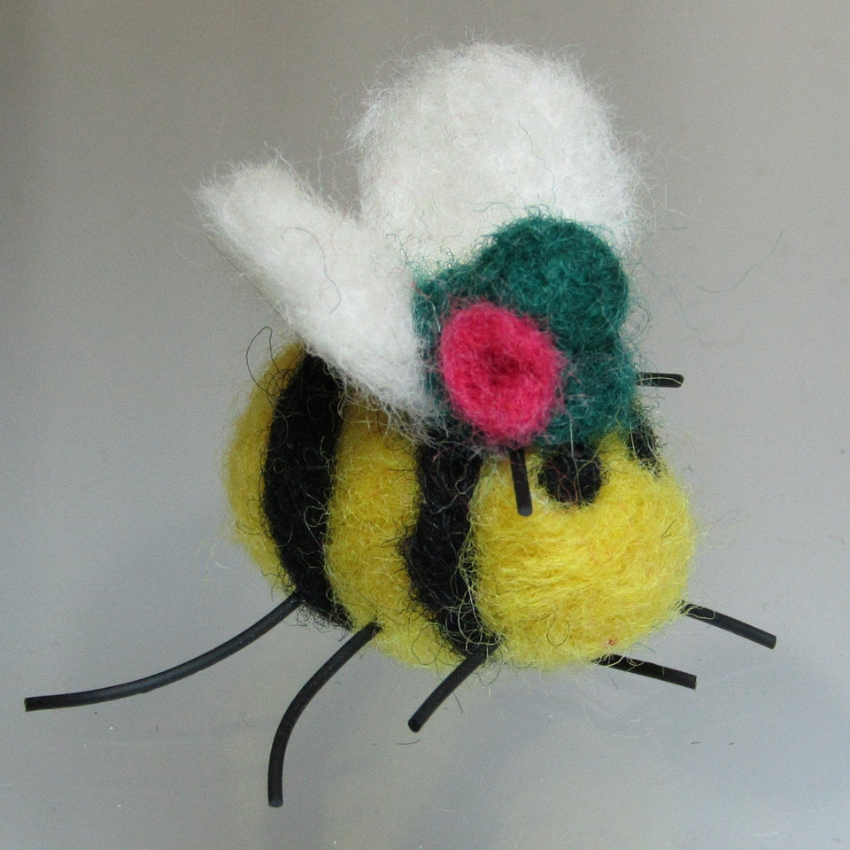 Funky Felt Brooches By Parade Handmade