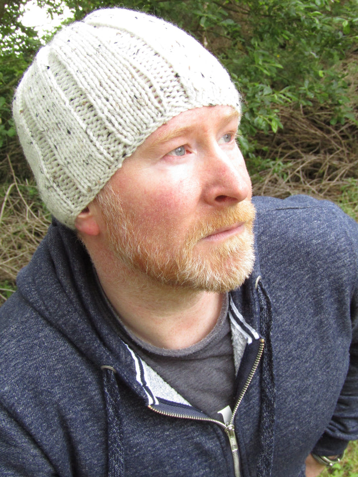 Handknit RA7 Beanie Hats For Men, By Rose Coen