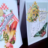 Handmade Greeting Card - Vintage Style Packs of Two by Parade Handmade - Parade Handmade