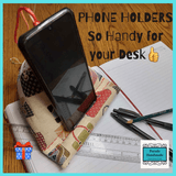 Phone Holders for Desk with Tassels by Parade Handmade