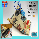 Phone Holders for Desk with Tassels by Parade Handmade