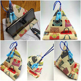 Phone Holders for Desk with Tassels by Parade Handmade