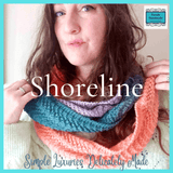 Stunning Crocheted, Multi-coloured Scarf, By Shoreline - Parade Handmade