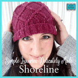 Cute Aran Beanie by Shoreline - Parade Handmade