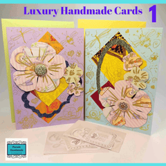Luxury Handmade Card Pack of 2 - Garden Lovers by Parade Handmade