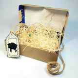 Sheep Bookmark 3 Piece Gift Set - recycled box inside out -  by Ditsy Designs - Parade Handmade