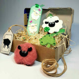 Sheep Bookmark 3 Piece Gift Set - recycled box inside out -  by Ditsy Designs - Parade Handmade