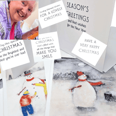 Snowman Christmas Cards Pack of Six