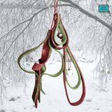 Leather Christmas Tree Decoration Set By Celtic Fairy Creations - Parade Handmade