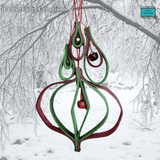 Leather Christmas Tree Decoration Set By Celtic Fairy Creations - Parade Handmade