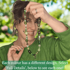 Beaded Floral Boho Jewellery Set by Lapanda Designs