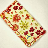 Pretty Handstitched Floral Pouch Phone Holder Lined - Parade Handmade