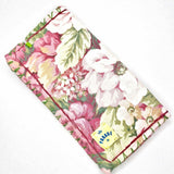 Pretty Handstitched Floral Pouch Phone Holder Lined - Parade Handmade