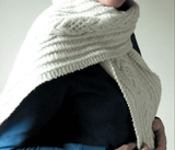 100%Pure new wool hand knitted scarf by Jo's Knits - Parade Handmade