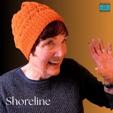 Orange Basket Weave Aran Beanie Hat by Shoreline - Parade Handmade