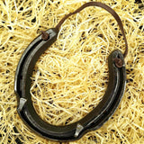 Lucky Horseshoe Keyrack - Bronze coloured with two Hooks by Liffey Forge - Parade Handmade