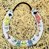Decorated Lucky Horseshoe Keyrack for Cat Lovers by Liffey Forge - Parade Handmade