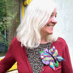 Funky Felt Brooches and Hair Accessories - Creatures