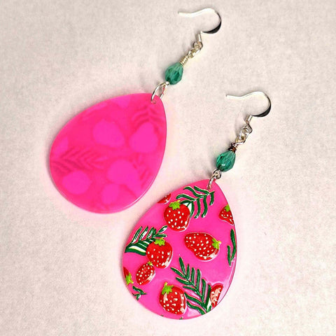 Strawberry Crush Earrings