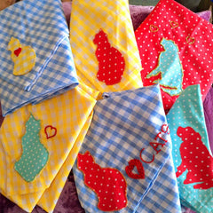 Handmade Bandanas with Cats and Dogs Collection