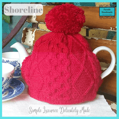 Hand-Knitted 100% Wool Aran Tea Cosy - Choice of 4 Unique Variants