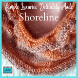 Cowl Scarf in Orange Hand Knitted by Shoreline 30% Wool 70% Acrylic - Parade Handmade