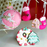 Christmas Decoration 4 piece Special Value Gift Set by Ditsy Designs - Parade Handmade