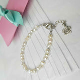 Pearl Bracelet with Crystal Detail by Lapanda Designs - Parade Handmade