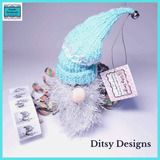 Mini Seasonal Secret Gnome with Stickers and Streamers by Ditsy Designs - Parade Handmade