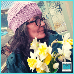 Pink Hat - Neat Lose Knit Style, by Parade
