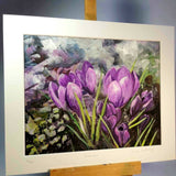 'Crocuses', Limited Edition Giclée Print, By Nuala Brett-King - Parade Handmade