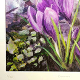 'Crocuses', Limited Edition Giclée Print, By Nuala Brett-King - Parade Handmade