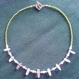 Amethyst & Pearl Necklace & Earrings Box Set, By Lapanda Designs - Parade Handmade