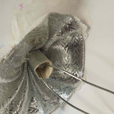 Angel Christmas Decoration with Pale White Cotton Lace - Parade Handmade