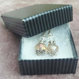 Antique Style Crystal & Faceted Glass Drop Earrings, By Lapanda Designs - Parade Handmade