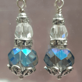 Antique Style Crystal & Faceted Glass Drop Earrings, By Lapanda Designs - Parade Handmade Co Mayo