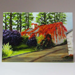 Art Card, 'Autumn in Kilbree by, Noreen Sadler, Co. Mayo.