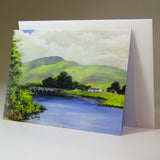 Art Card, 'Burrishoole Bridge, Newport, Co. Mayo', by Nuala Brett-King - Parade Handmade