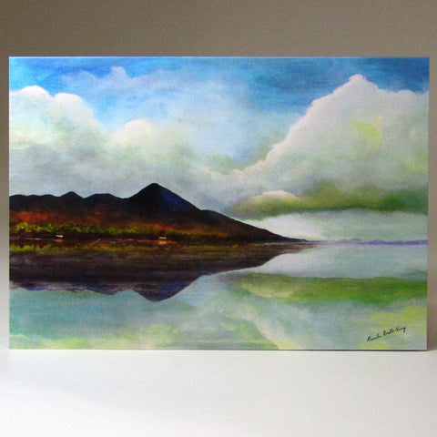 Art Card, 'Croagh Patrick-Ireland's Holy Mountain', by Nuala Brett-King - Parade Handmade