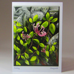 Art Card, 'Honey Suckle', by Nuala Brett-King