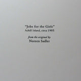 Art Card, 'Jobs for the Girls', Achill Island, Circa 1905, by Noreen Sadler - Parade Handmade