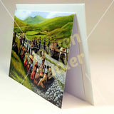 Art Card, 'Jobs for the Girls', Grading Stones Achill Island 1890 - Parade Handmade Co Mayo