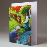 Art Card, 'Jobs for the Girls IV', by Noreen Sadler - Parade Handmade