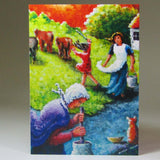 Art Card, 'Jobs for the Girls IV', by Noreen Sadler - Parade Handmade