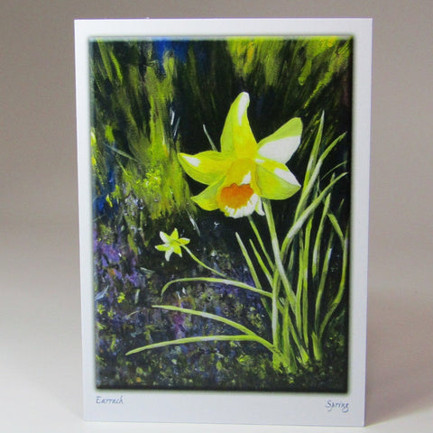 Art Card, 'Spring Daffodils', by Nuala Brett-King - Parade Handmade